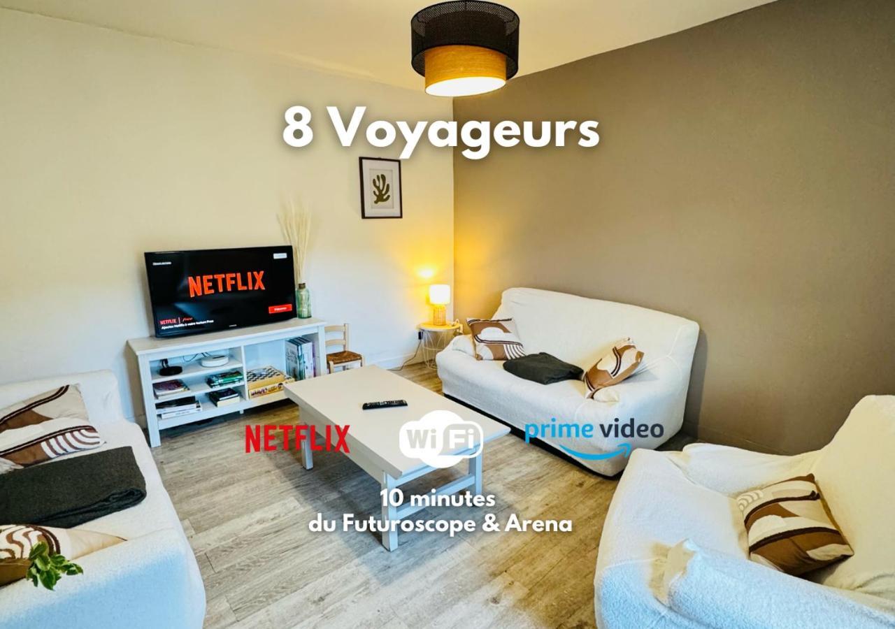 Maison De Ville Avec Jardin Migné-Auxances Esterno foto